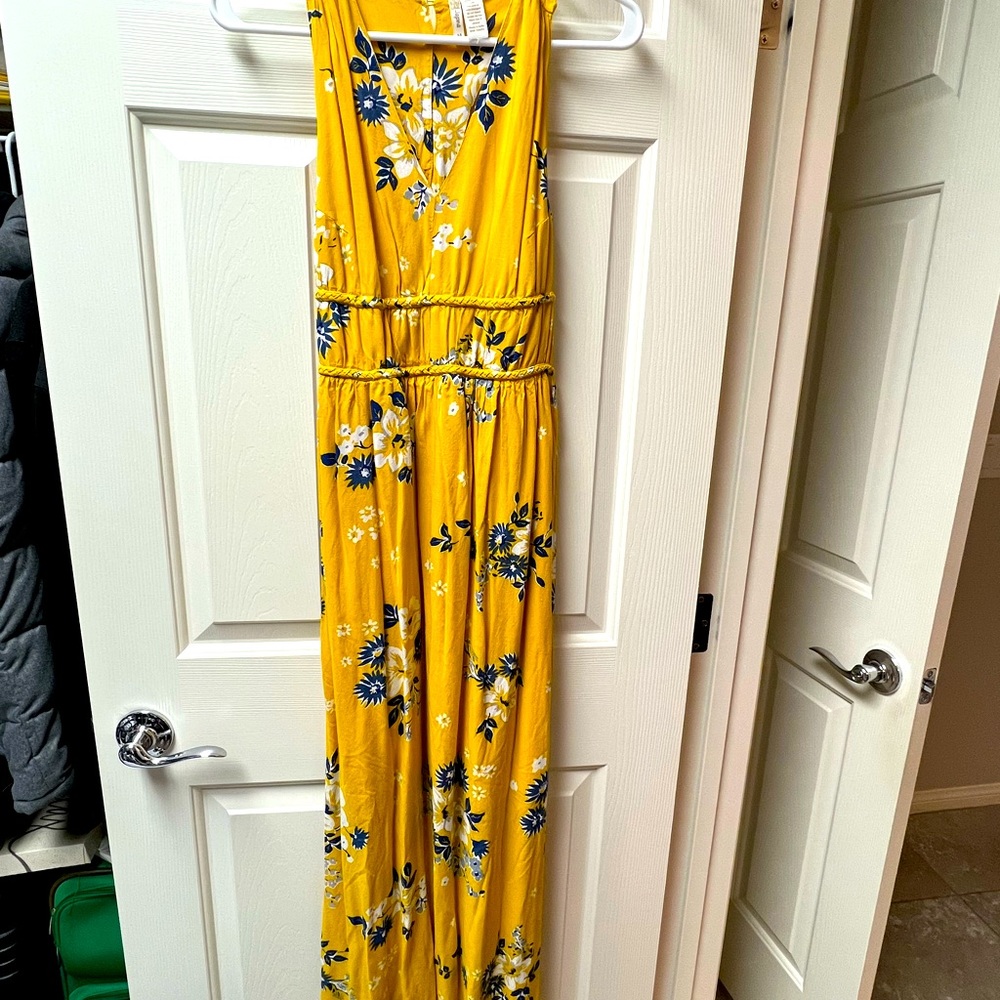 Flower print dress